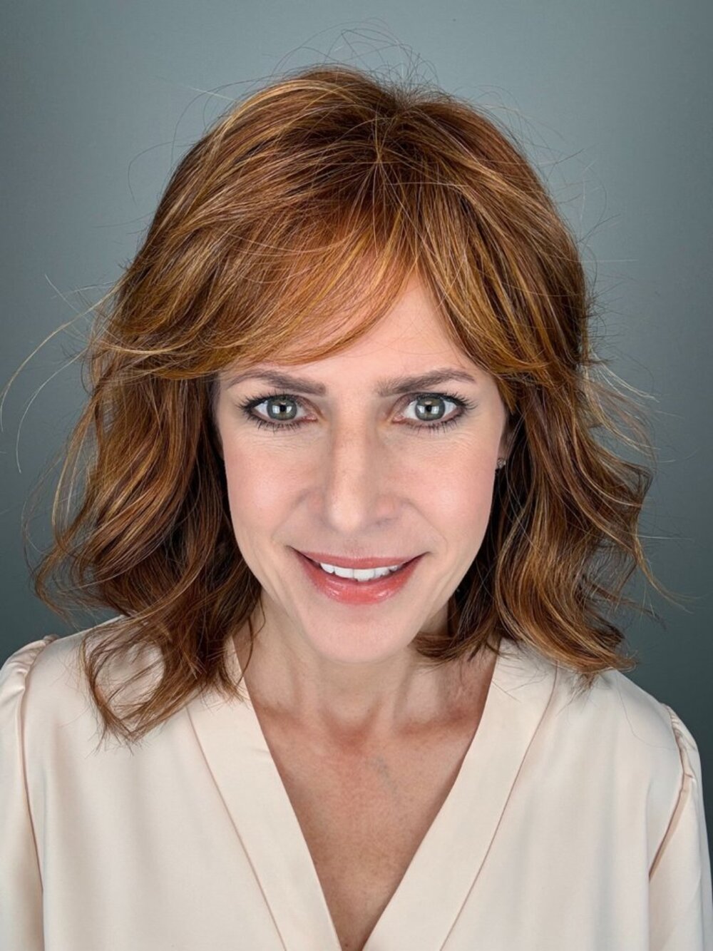 Lively by Gabor Wigs in Medium Red